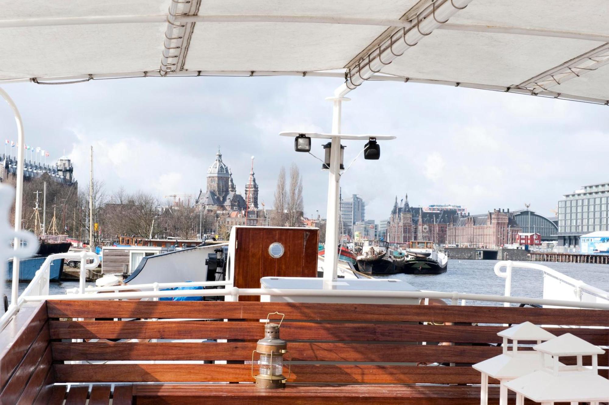 Hotelboot Zwaan Amsterdam Eksteriør billede