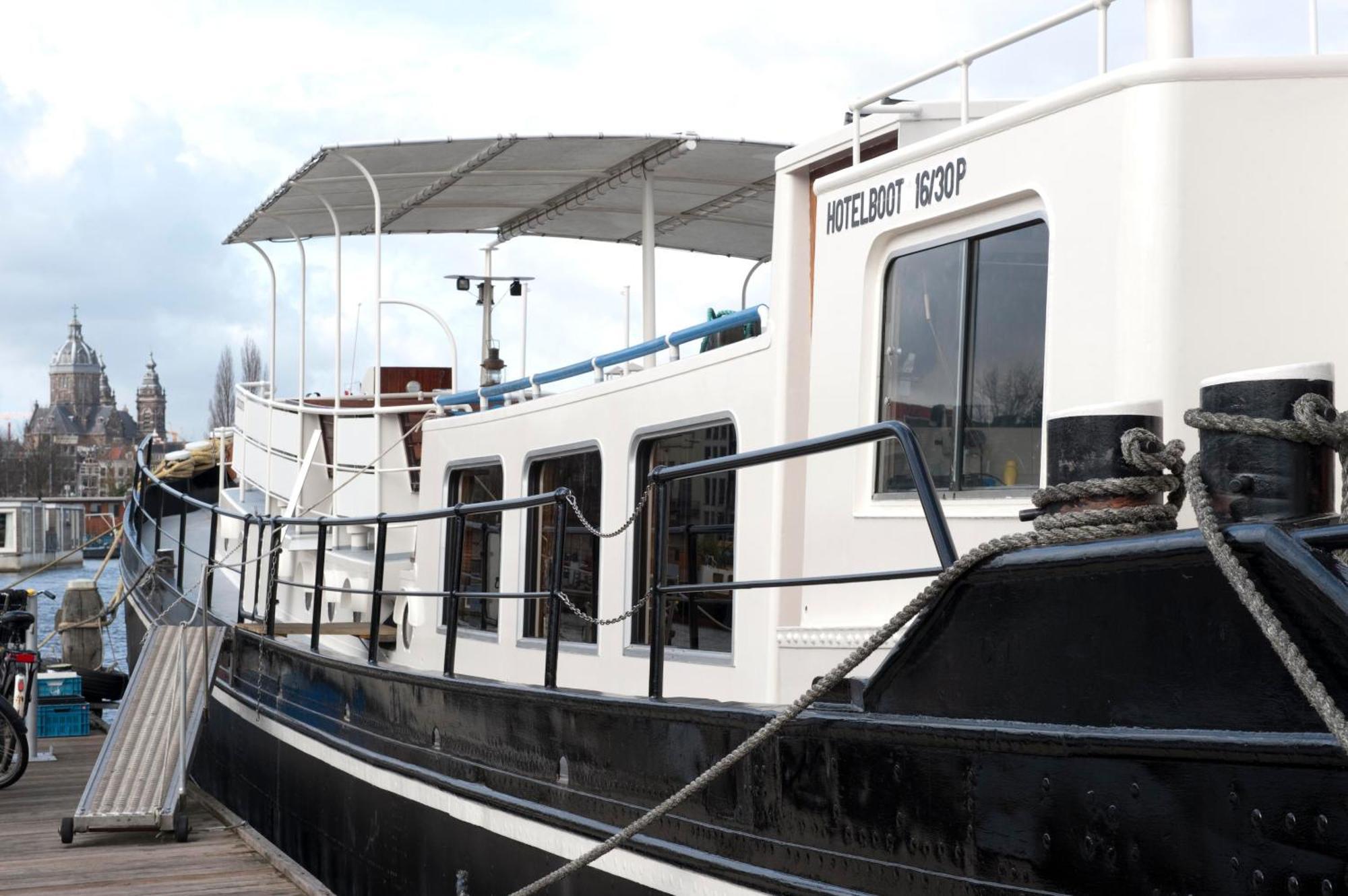 Hotelboot Zwaan Amsterdam Eksteriør billede